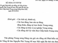 Bài phát biểu của đồng chí Tổng Bí thư Nguyễn Phú Trọng bế mạc Hội nghị lần thứ sáu Ban Chấp hành Trung ương Đảng khóa XII