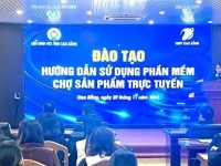 ĐÀO TẠO SỬ DỤNG PHẦN MỀM CHỢ SẢN PHẨM TRỰC TUYẾN CAO BẰNG