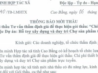 Thông báo mời tham gia Gói thầu Tư vấn thẩm định giá để thực hiện gói thầu: “Chi phí thiết bị thuộc Dự án: Hỗ trợ xây dựng và duy trì Chợ sản phẩm trực tuyến”