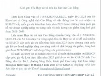 Thông báo đề xuất nhiệm vụ KH&CN cấp quốc gia dự kiến thực hiện năm 2025