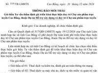 Thông báo mời thầu, gói thầu Tư vấn thẩm định giá triển khai thực hiện duy trì Chợ sản phẩm trực tuyến Cao Bằng, thuộc Dự án Hỗ trợ xây dựng và duy trì Chợ sản phẩm trực tuyến