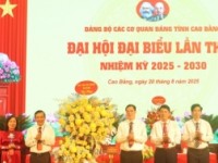 Đại hội Đảng bộ các cơ quan Đảng tỉnh lần thứ I, nhiệm kỳ 2025 - 2030 thành công tốt đẹp