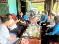 Đoàn công tác Liên đoàn Lao động tỉnh thăm, vận động thành lập công đoàn cơ sở tại Hợp tác xã Dâu tằm Cách Linh và Hợp tác xã Nông lâm nghiệp Phục Hoà!