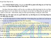 Thư ngỏ về việc Hỗ trợ Tiếp cận Nguồn Vốn Ưu Đãi cho các hợp tác xã tỉnh Cao Bằng