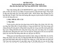 Hương dẫn và Đề cương Tuyên truyền kỷ niệm 80 năm Ngày Tổng tuyển cử đầu tiên bầu Quốc hội Việt Nam (06/01/1946 - 06/01/2026