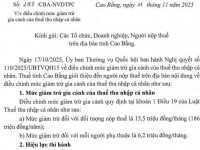 Điều chỉnh mức giảm trừ gia cảnh của thuế thu nhập cá nhân