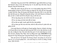 Phối hợp triển khai công tác Khuyến công trên địa bàn tỉnh