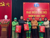 Thăm hỏi động viên công nhân Môi trường trong dịp Tết nguyên đán Bính Ngọ 2026