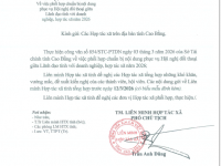 Về việc phối hợp chuẩn bị nội dung phục vụ Hội nghị đối thoại giữa Lãnh đạo tỉnh với doanh  nghiệp, hợp tác xã năm 2026