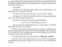 Thông báo mời thầu Gói thầu Tư vấn thẩm định giá Gói thầu: Hỗ trợ xây dựng mô hình điểm Hợp tác xã ứng dụng khoa học công nghệ, chuyển đổi số năm 2026