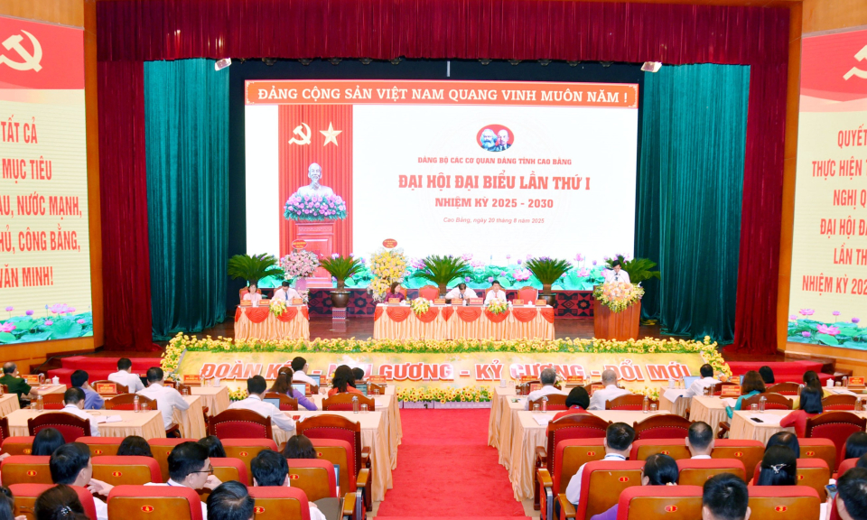 Đại hội đảng bộ các cấp nhiệm kỳ 2025 - 2030, tiến tới Đại hội đại biểu toàn quốc lần thứ XIV của Đảng