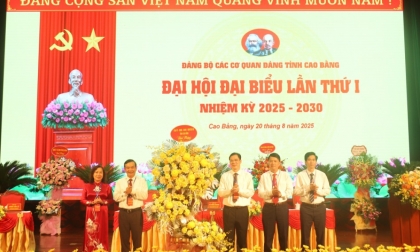 Đại hội Đảng bộ các cơ quan Đảng tỉnh lần thứ I, nhiệm kỳ 2025 - 2030 thành công tốt đẹp
