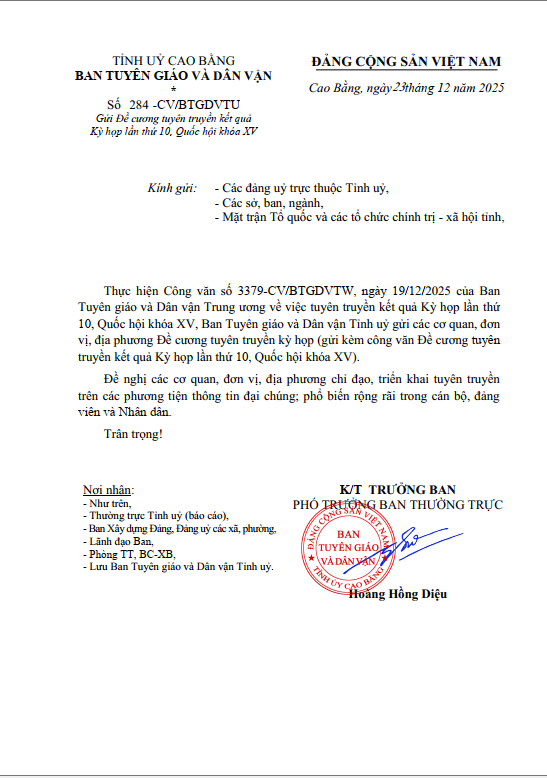 Đề cương tuyên truyền kết quả Kỳ họp lần thứ 10, Quốc hội khóa XV