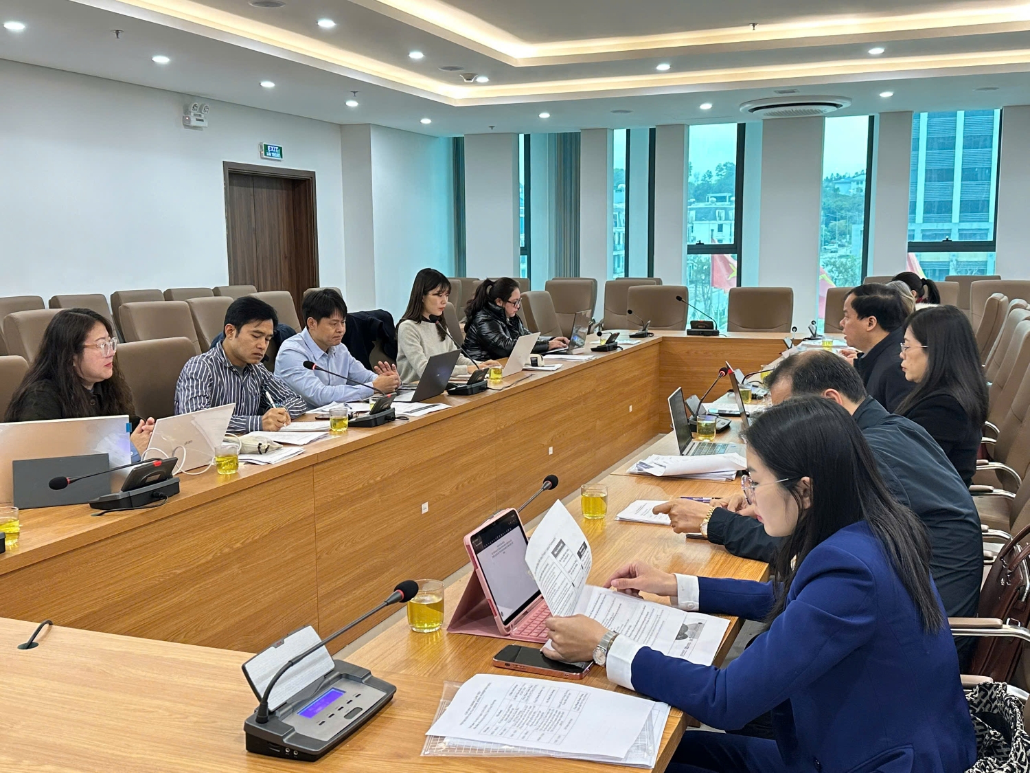 LIÊN MINH HTX TỈNH CAO BẰNG THAM DỰ CUỘC HỌP LÀM VIỆC VỚI CHUYÊN GIA TÀI CHÍNH NÔNG NGHIỆP KOICA